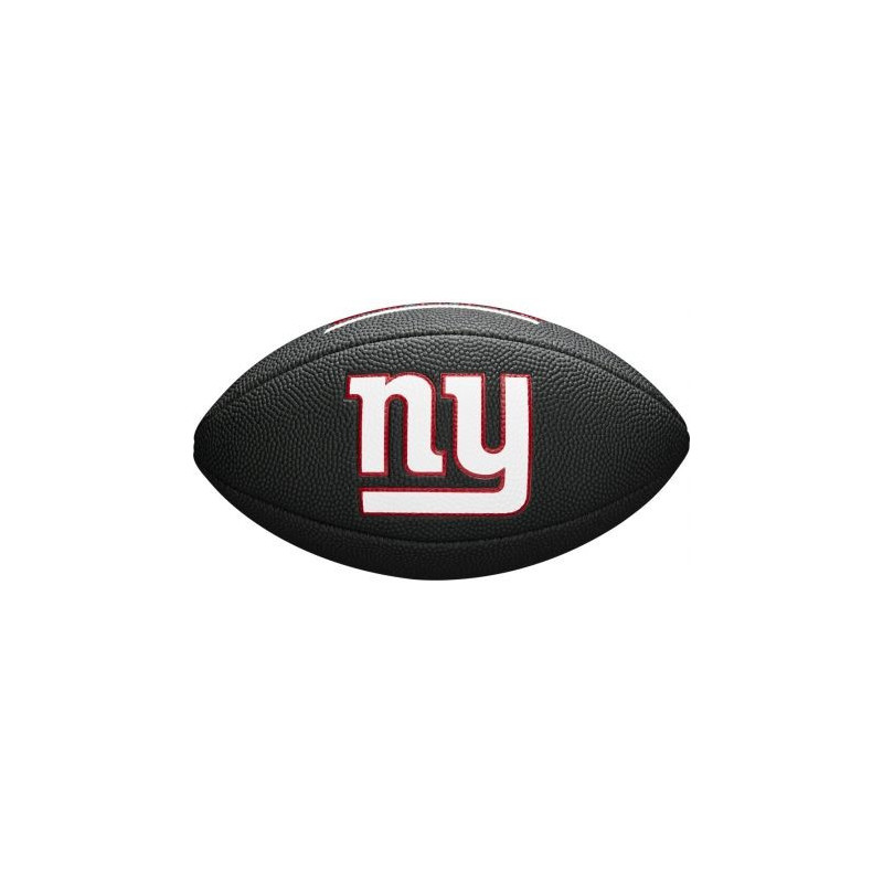 Wilson NFL Soft touch team logo Mini ball New York Giants black