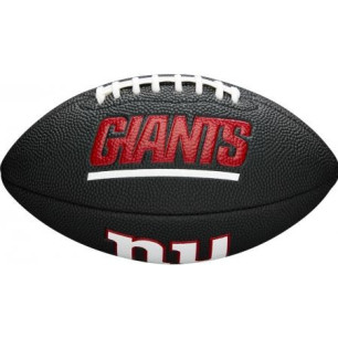 Wilson NFL Soft touch team logo Mini ball New York Giants black