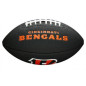 Wilson NFL Soft touch team logo Mini Ball Cincinnati Bengals black