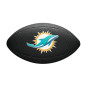 Mini balon de futbol americano Wilson NFL Soft touch team logo Miami Dolphins negro Mini balon de futbol americano Wilson NFL Soft touch team logo Miami Dolphins negro