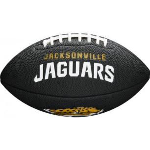Wilson NFL Soft touch team logo Mini Ball Jacksonville Jaguars black