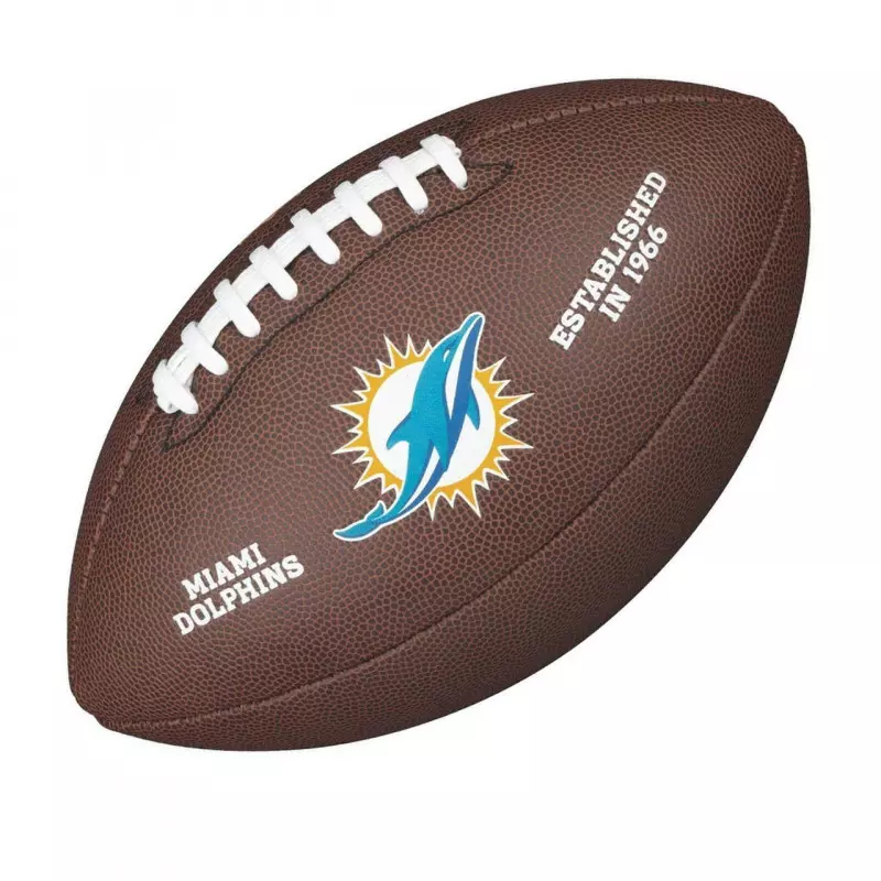 WTF1748XBMI_Ballon Football Américain NFL Miami Dolphins Wilson Licenced