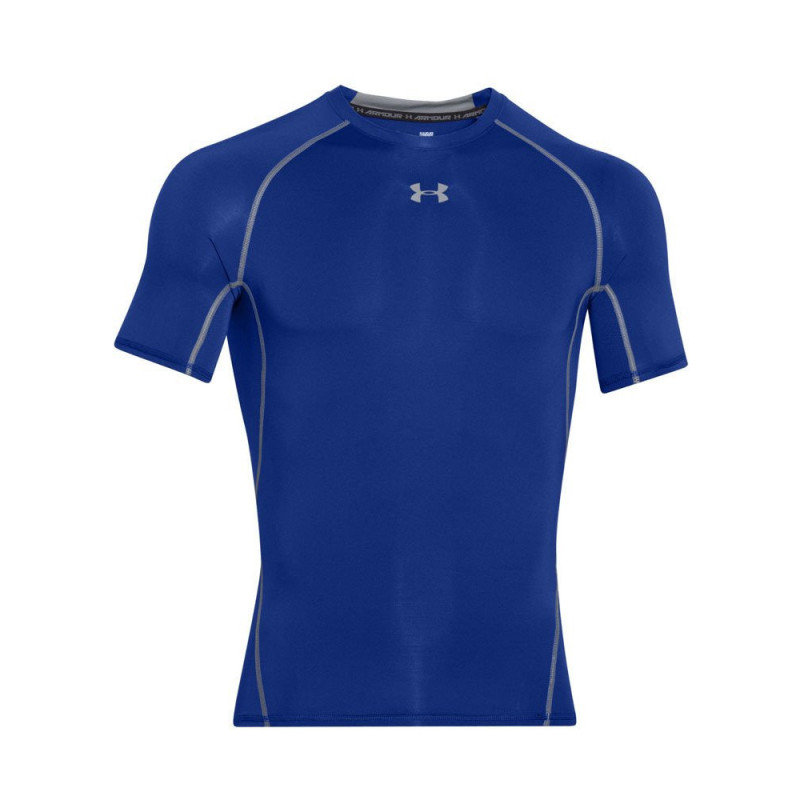 1257468-400_T-shirt de compression Under Armour HeatGear Bleu pour homme
