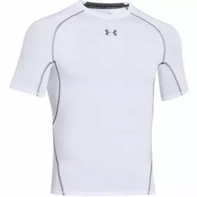 1257468-100_T-shirt de compression Under Armour HeatGear blanc pour homme