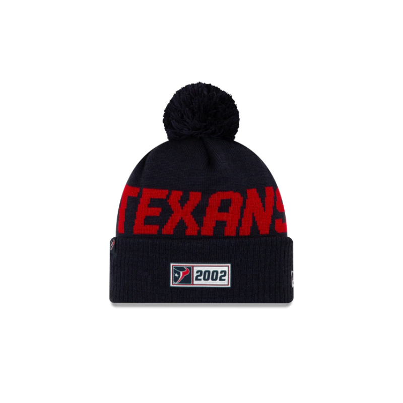 New Era On Field Sport knit 2019 NFL Houston Texans Navy