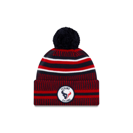Bonnet NFL Houston Texans New Era On Field 2019 bleu Marine