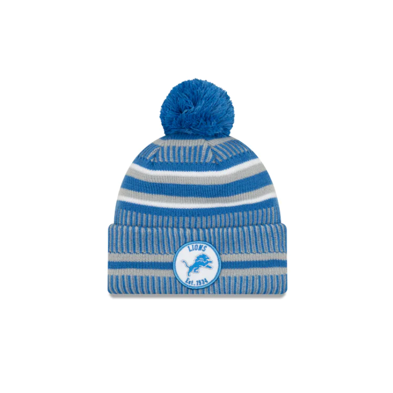 New Era On Field knit 2019 NFL Detroit Lions azul