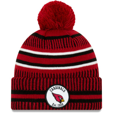 Gorro New Era On Field knit 2019 NFL Arizona Cardinals rojo