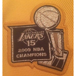 Camiseta NBA auténtico Kobe Bryant Los Angeles Lakers 2008-09 Mitchell & ness Amarillo