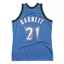 Camiseta NBA auténtico Kevin Garnett Minnesota Timberwolves 2003-04 Mitchell & ness Azul
