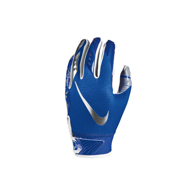 Guantes de futbol americano para nino Nike vapor Jet 5.0 receiver Azul