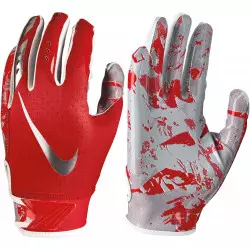 Gants de football américain pour junior Nike vapor Jet 5.0 Rouge pour receveur