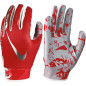 Youth's Nike vapor Jet 5.0 receiver football gloves Red