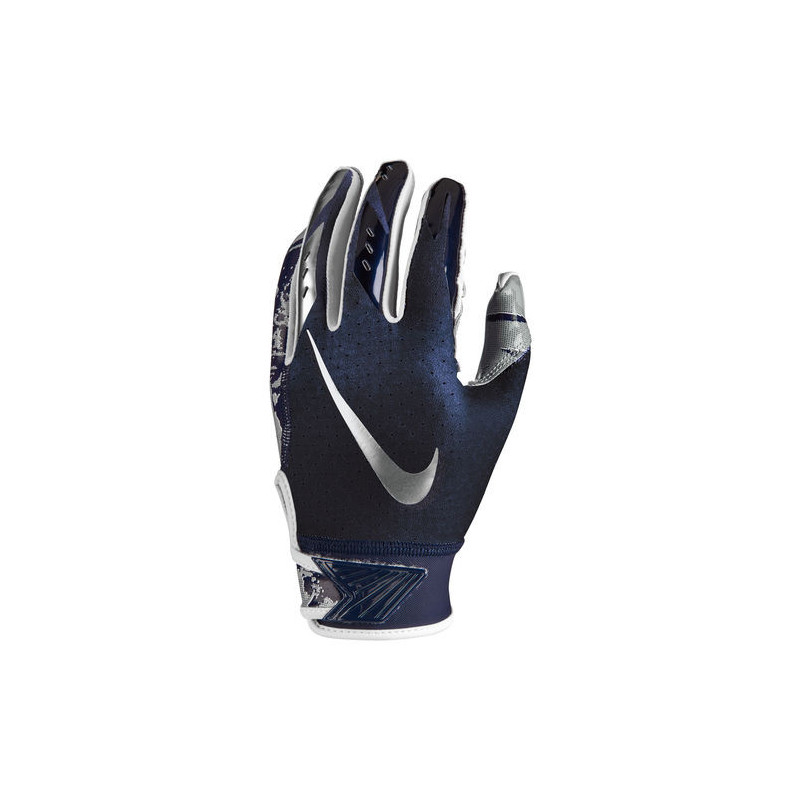 Youth's Nike vapor Jet 5.0 receiver football gloves Navy