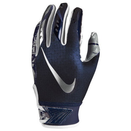 Gants de football américain pour junior Nike vapor Jet 5.0 Bleu marine pour receveur