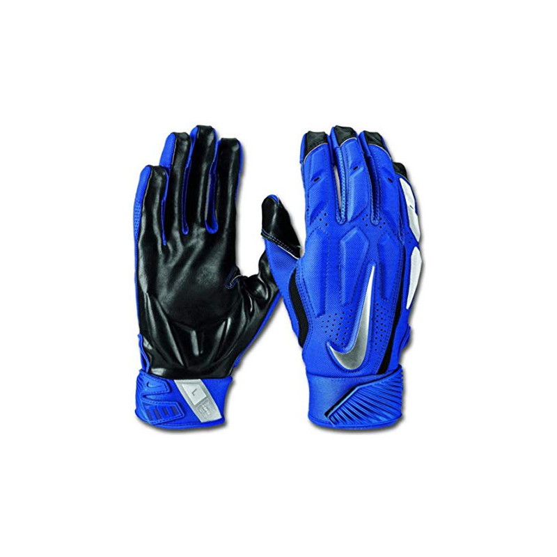 Nike D-Tack 6.0 Royal for Linemen Football gloves