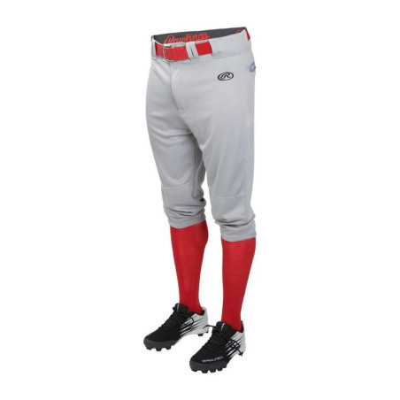 Youth Baseball pants Short Grey