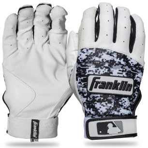 Men's Batting glove Franklin Digitek White