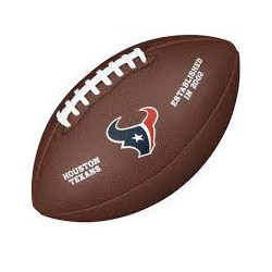 balon de futbol americano Wilson Licenced NFL Houston Texans