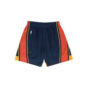Men's Mitchell & Ness Swingman Short NBA Golden State Warriors 2009-10 Navy