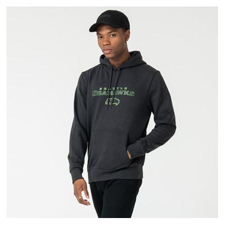 Men's New Era NFL Pullover Hoody Seattle SeaHawks Grey