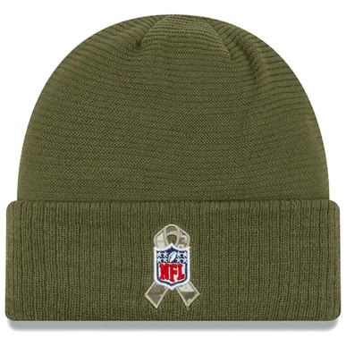 Gorro New Era On Field Salute to Service 2019 Knit NFL Denver Broncos Maron
