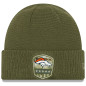 Gorro New Era On Field Salute to Service 2019 Knit NFL Denver Broncos Maron