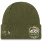 Gorro New Era On Field Salute to Service 2019 Knit NFL Denver Broncos Maron