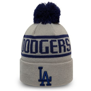 New Era Bobble Knit MLB Los Angeles Dodgers grey