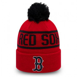 12134852_Bonnet MLB Boston Red Sox New Era Bobble Rouge
