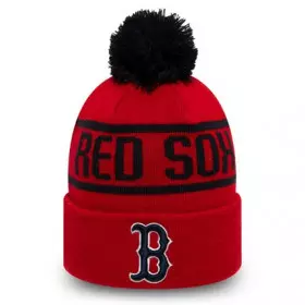12134852_Bonnet MLB Boston Red Sox New Era Bobble Rouge