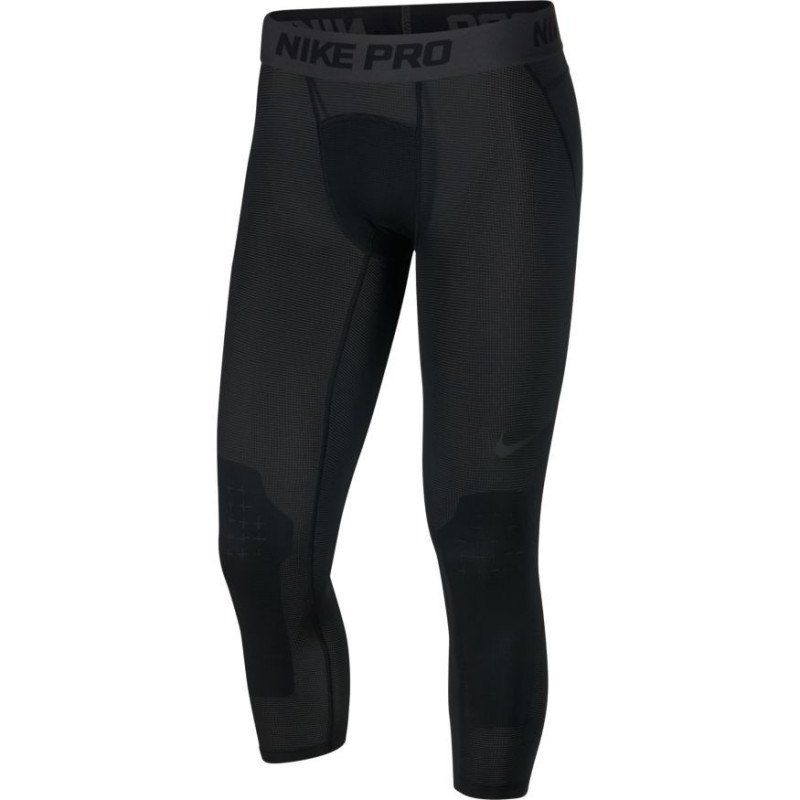 Men's Nike Pro 3/4 Basketball Tights Black