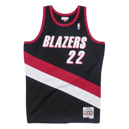 Maillot NBA swingman Clyde Drexler Portland Trail Blazers 1983-84 Hardwood Classics Mitchell & ness noir