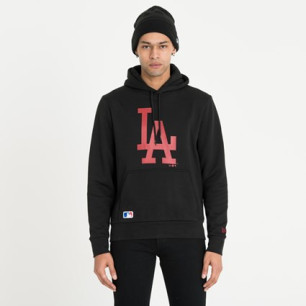 Men's New Era Seasonal Team Hoody MLB Los Angeles Dodgers Black RD