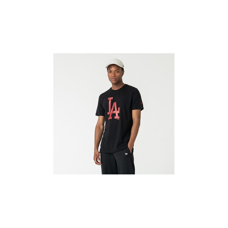Men's T-Shirt MLB Los Angeles Dodgers New Era Seasonal Team Black RD