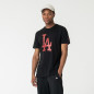 Men's T-Shirt MLB Los Angeles Dodgers New Era Seasonal Team Black RD