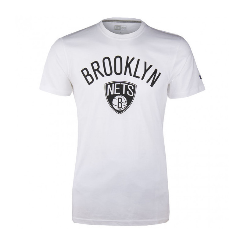 11530756_T-Shirt NBA Brooklyn nets New Era Team logo Blanc pour Homme