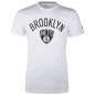 Men's New Era Team Logo tee NBA Brooklyn nets White