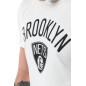 T-shirt NBA Brooklyn nets New Era Team Logo Blanco para hombre