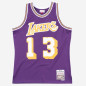 Mitchell & ness swingman hardwood classics nba Los Angeles Lakers Wilt Chamberlain 1971-72 Violet