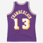 Mitchell & ness swingman hardwood classics nba Los Angeles Lakers Wilt Chamberlain 1971-72 Violet