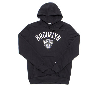Sudadera NBA Brooklyn nets New Era Team logo negro