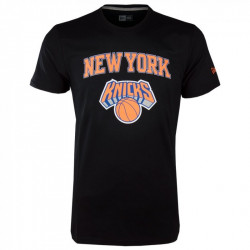11546144_T-Shirt NBA New York Knicks New Era team logo Noir pour Homme
