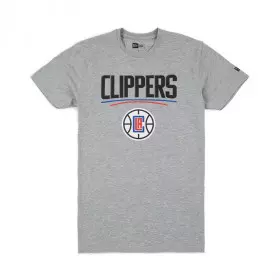 11546149_T-Shirt NBA Los Angeles Clippers New Era Team logo Gris pour Homme