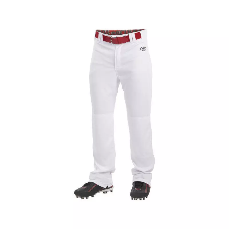 LNCHSR-W_Pantalon De Baseball Rawlings Long Blanc Pour Homme