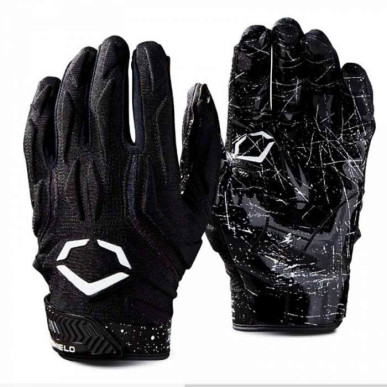 Kid's Evoshield Stunt Pad Football glove Black