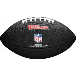Mini Ballon de Football Américain Wilson Soft touch NFL team logo Chicago Bears Noir