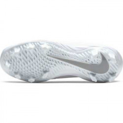 Crampons de Softball moulé Nike Lunar Hyperdiamond Varsity MCS Blanc