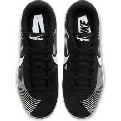 Crampons de Softball moulé Nike Lunar Hyperdiamond Varsity MCS Noir