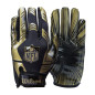Gants de Football Américain Wilson NFL Stretch Fit receveur Noir Or